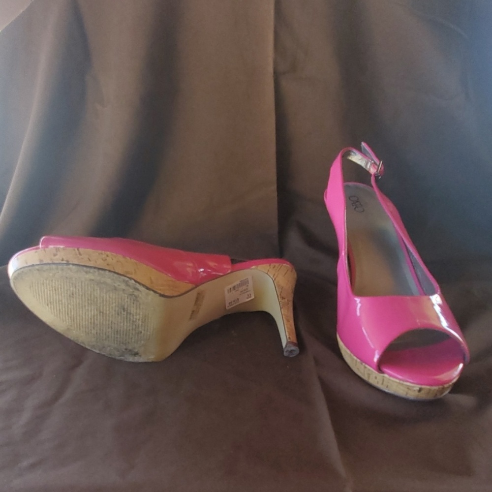 Pink heels